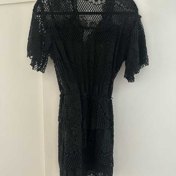 IRO PENNY LACE V-NECK MINI DRESS - Picture 4 of 4